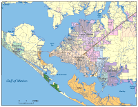 Panama City, FL City Map