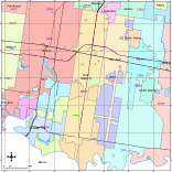 Pharr, TX City Map with Roads, Highways & Zip Codes