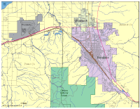 Pocatello, ID City Map