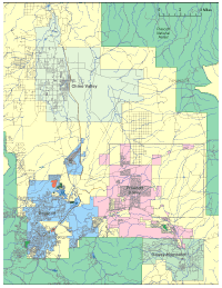 Prescott, AZ City Map