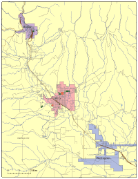 View larger image of Price, UT City Map