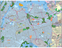 Queens Borough, NY City Map