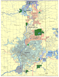 Rockford, IL City Map