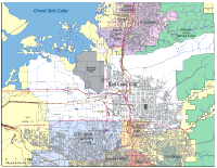 Salt Lake City, UT City Map