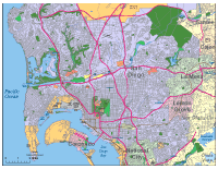 San Diego, CA City Map