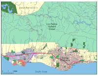 Santa Barbara Digital Vector Maps - Download Editable Illustrator & PDF Vector Map of Santa Barbara