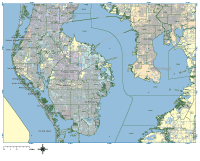 St Petersburg Digital Vector Maps Download Editable Illustrator