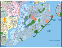 Staten Island Borough, NY City Map