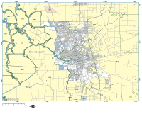 View larger image of Stockton Zip Code Map (Poster Size)
