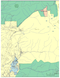 Taos, NM City Map