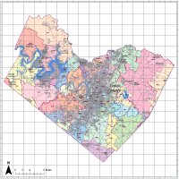 View larger image of Travis County Map