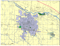 Twin Falls, ID City Map
