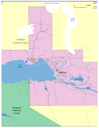 Valdez, AK City Map