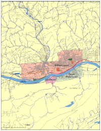 Williamsport, PA City Map